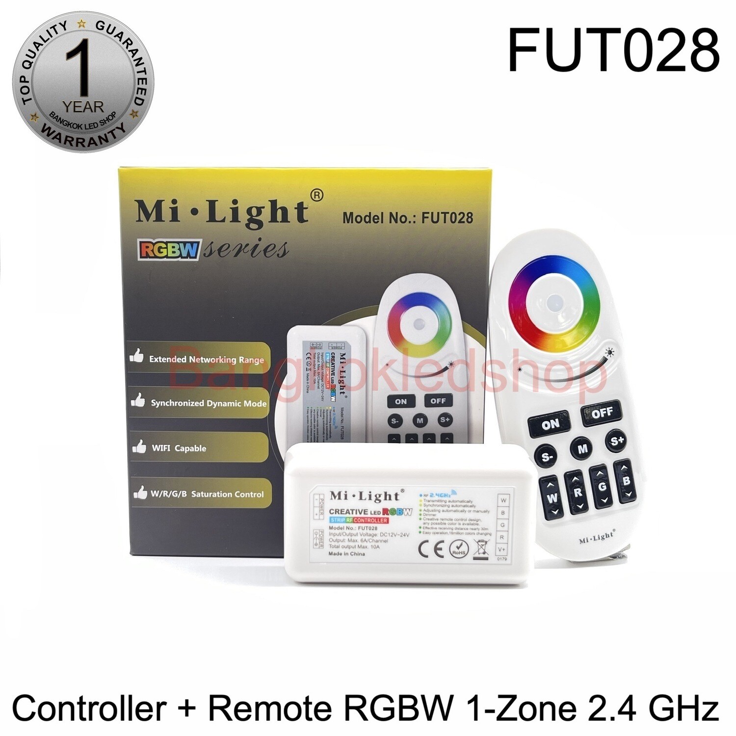 2.4GHz Controller + Remote RGBW LED Strip RF