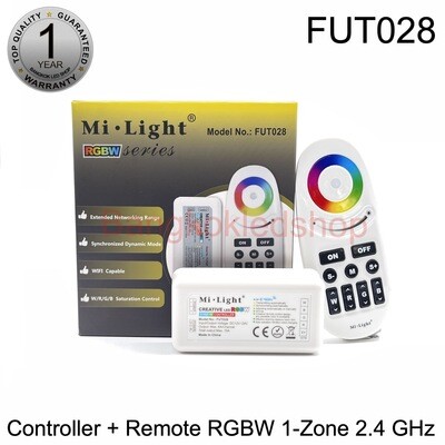 2.4GHz Controller + Remote RGBW LED Strip RF 2.4GHz Controller + Remote RGBW LED Strip RF