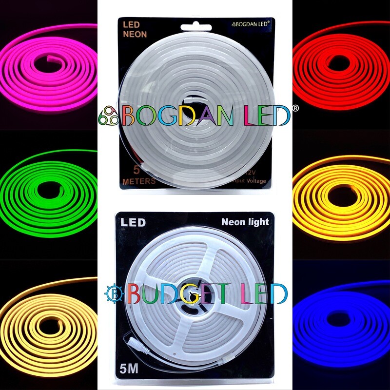 12V IP65 LED Neon Flex 6x12 mm 5 Meters