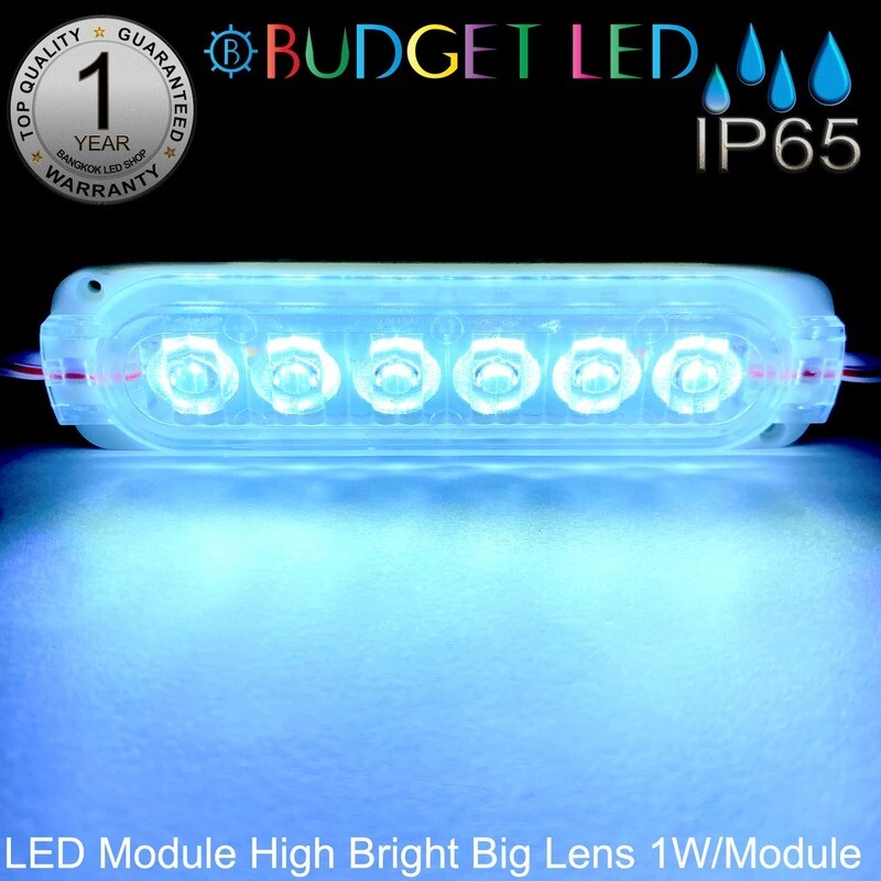 Led Module Big Lens-6LED 1W
