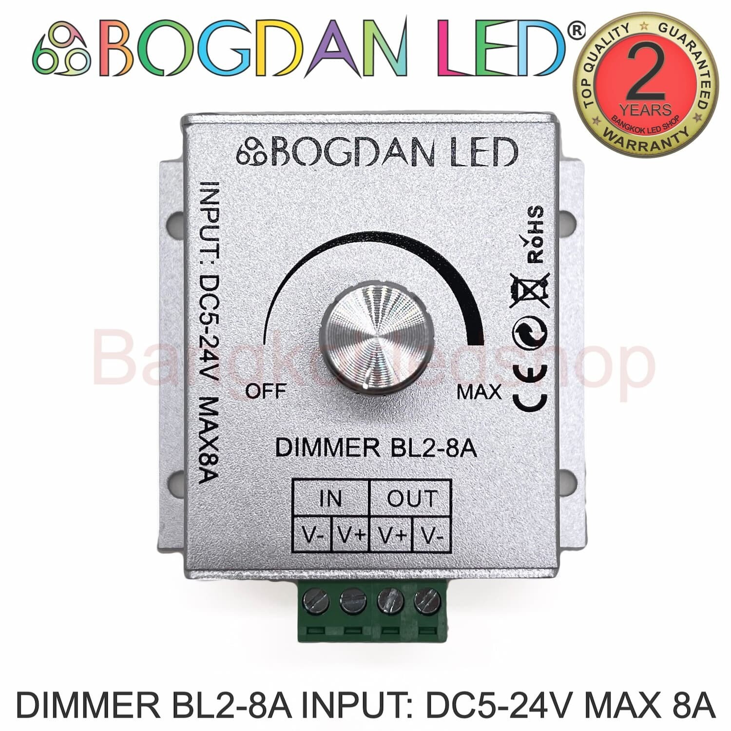 DIMMER LED DC5–24V 8A DIMMER FOR LED BOGDAN LED