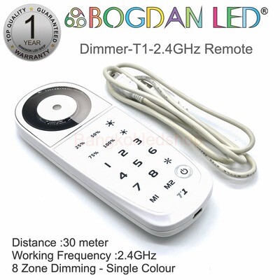Dimmer-T1-2.4G Remote Single Color