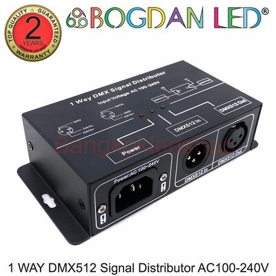 BOGDAN LED 1 WAY DMX512 Signal Distributor - SMD Chip Resistor