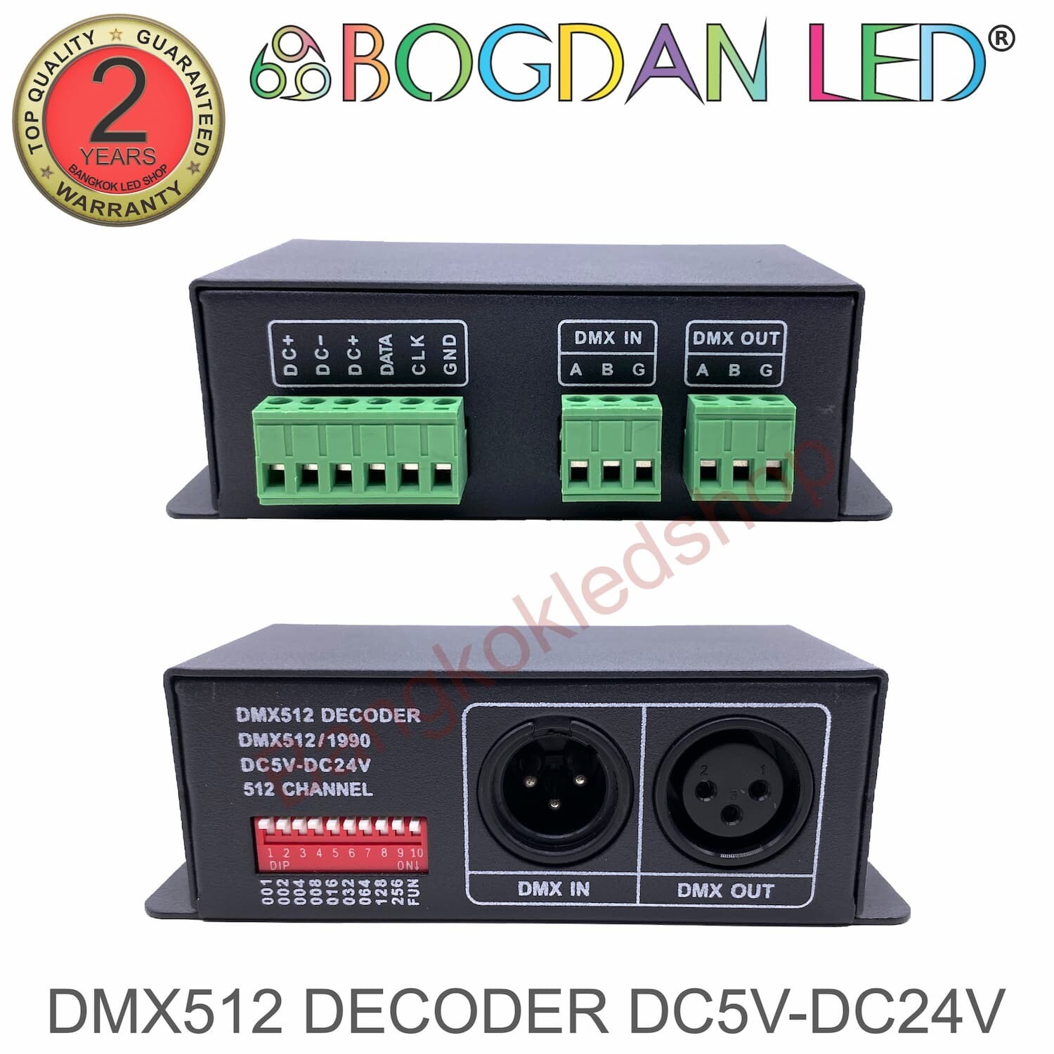 DMX512 DECODER LT-DMX-6803