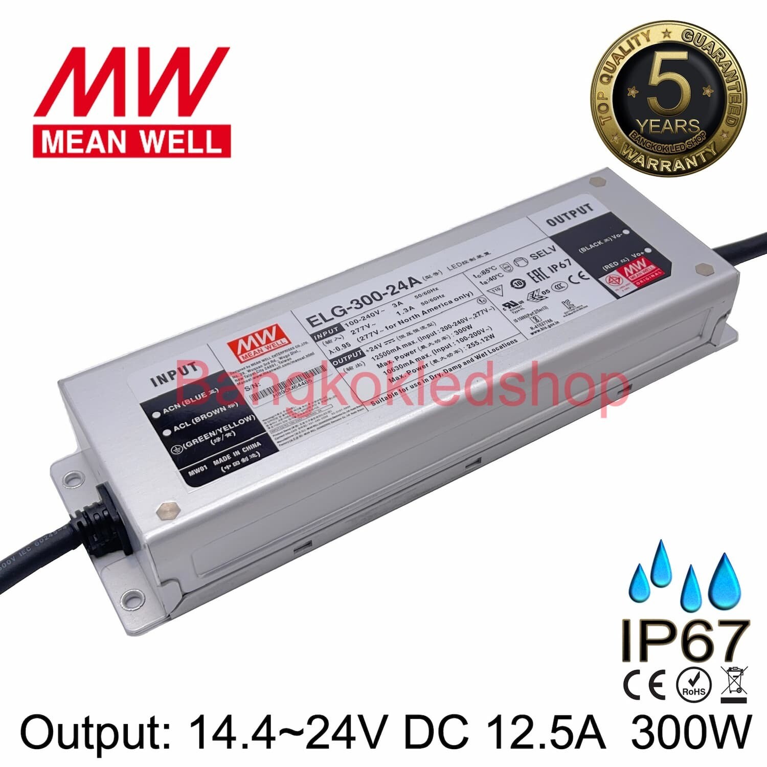 LED DRIVER ELG-300-24A