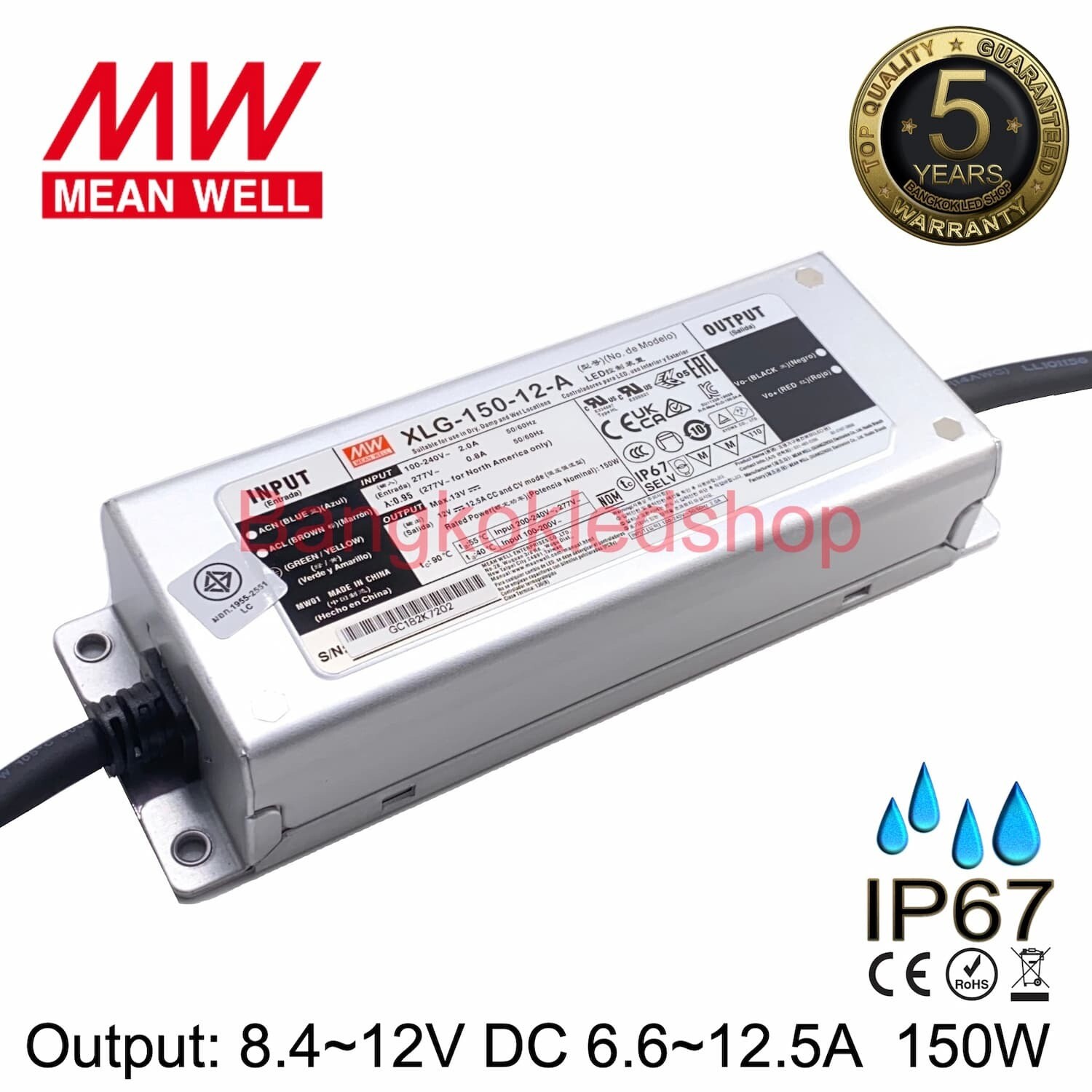 LED DRIVER XLG-150-12-A