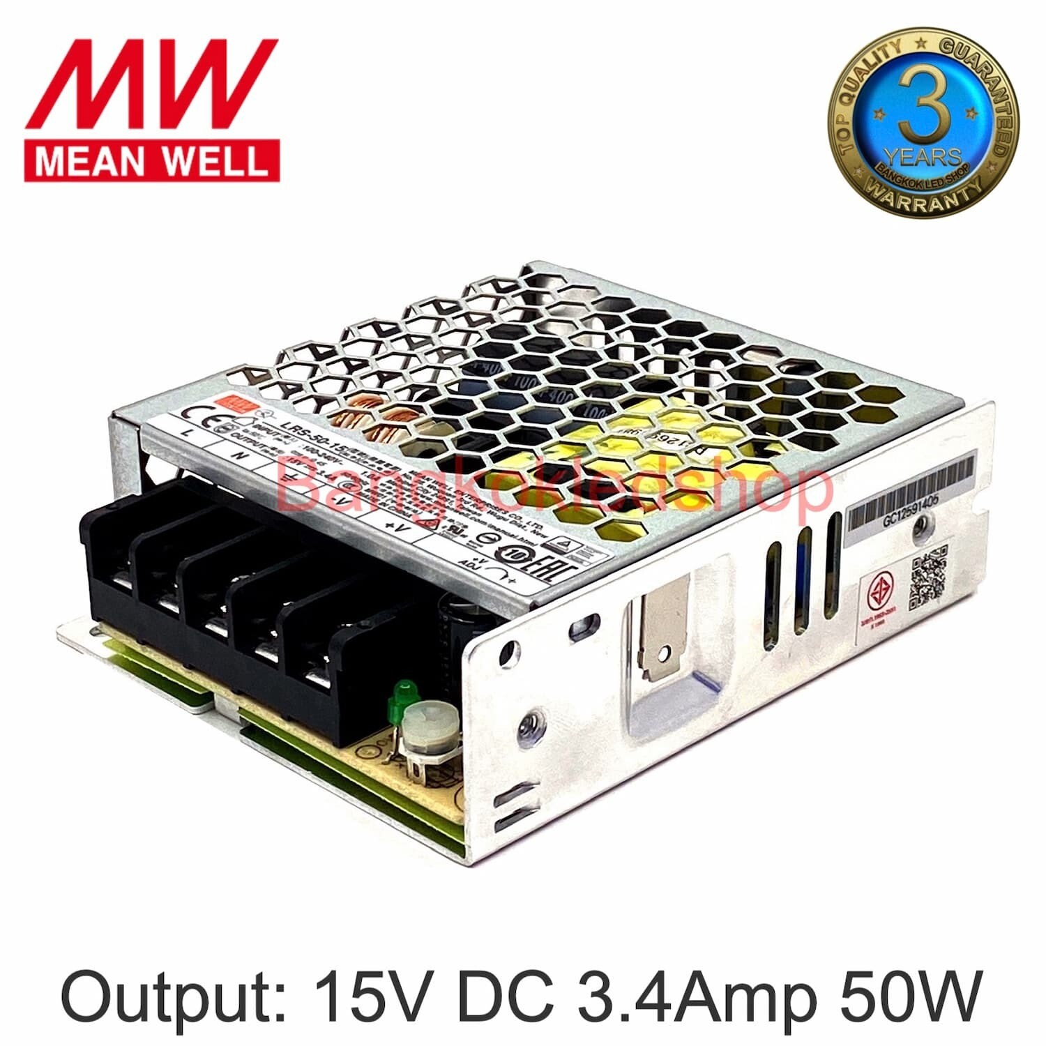 Power Supply LRS-50-15