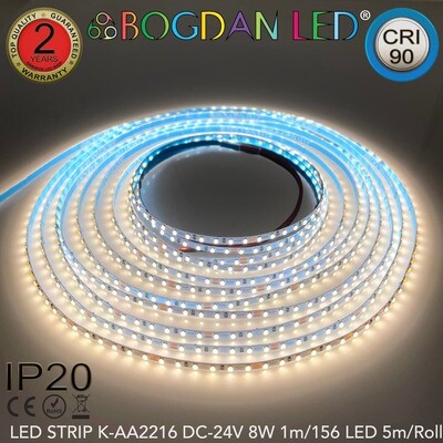 LED STRIP K-AA2216-156-4000K DC-24V IP20 BOGDAN LED