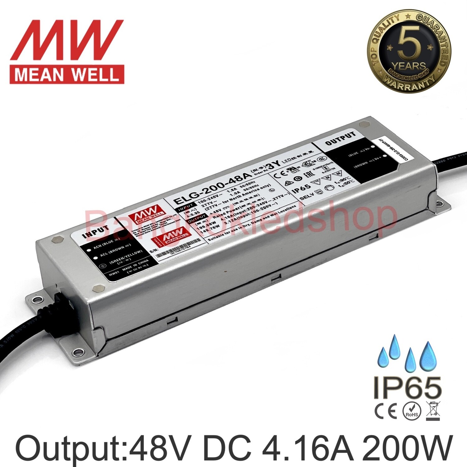 LED DRIVER ELG-200-48A 3Y