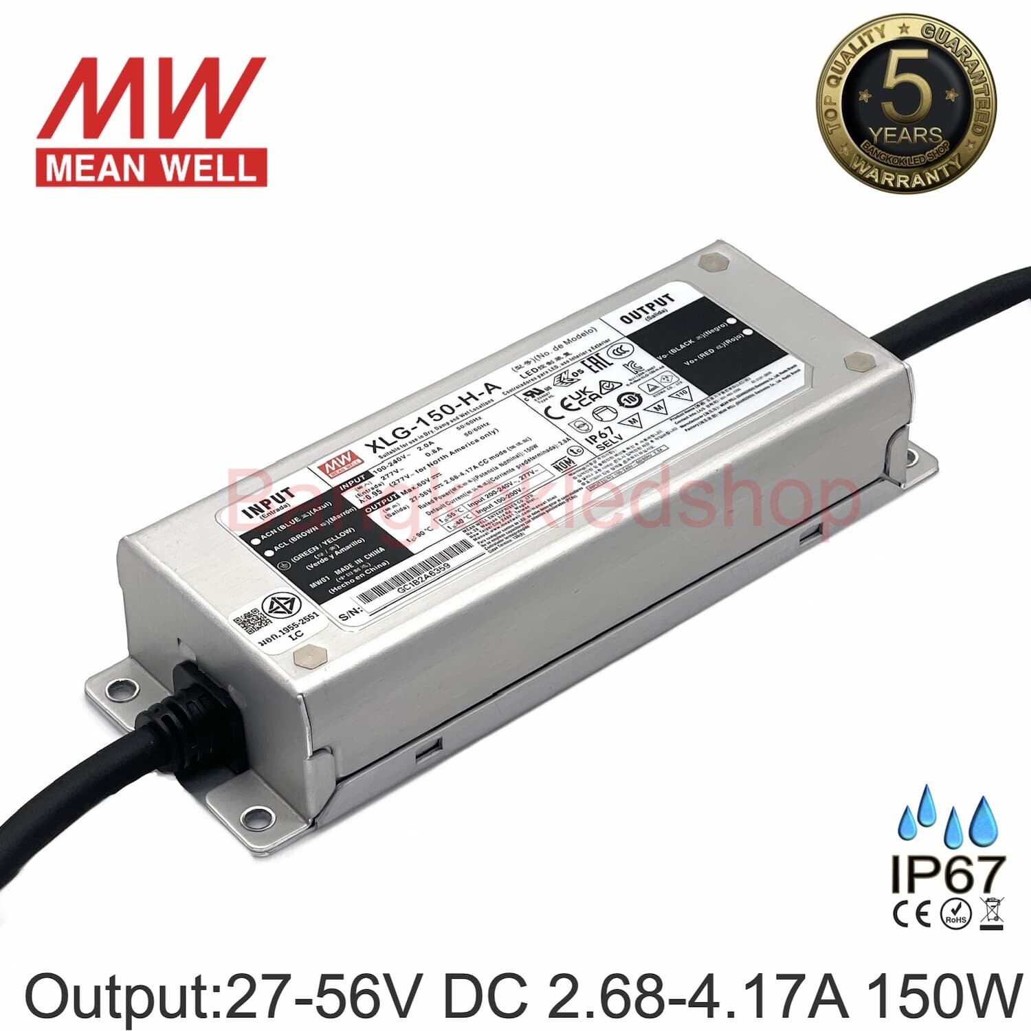 LED DRIVER XLG-150-H-A