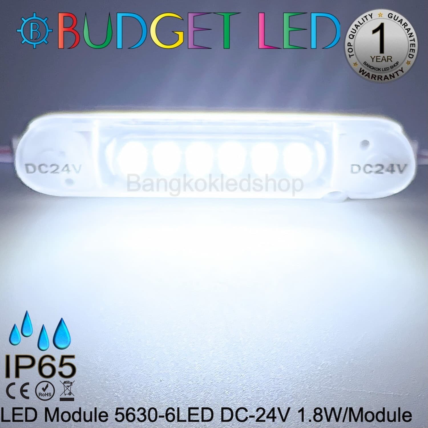 Led Module 1.8W 5630-6Led Daylight 24V