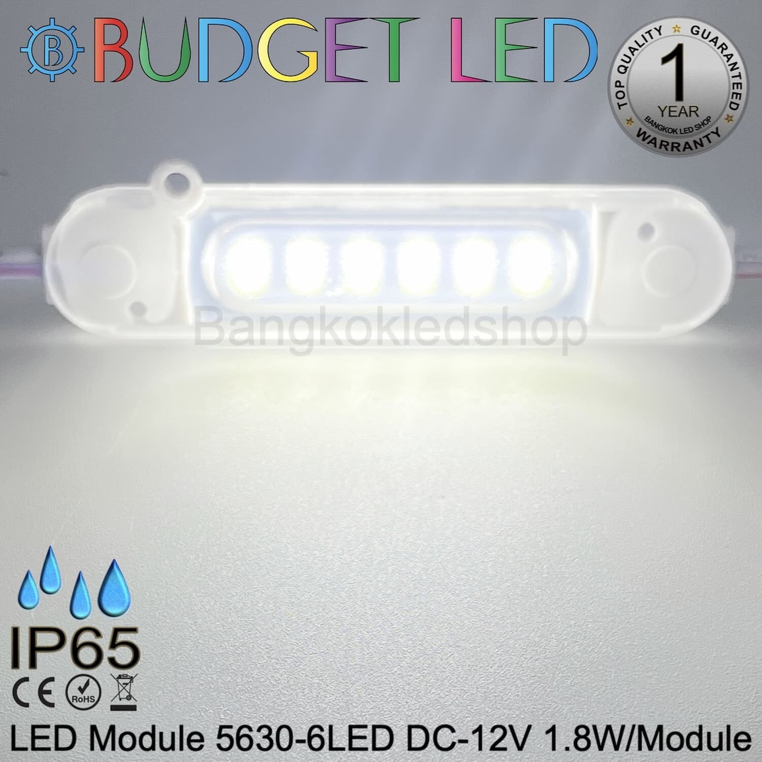 Led Module 1.8W 5630-6Led Daylight 12V