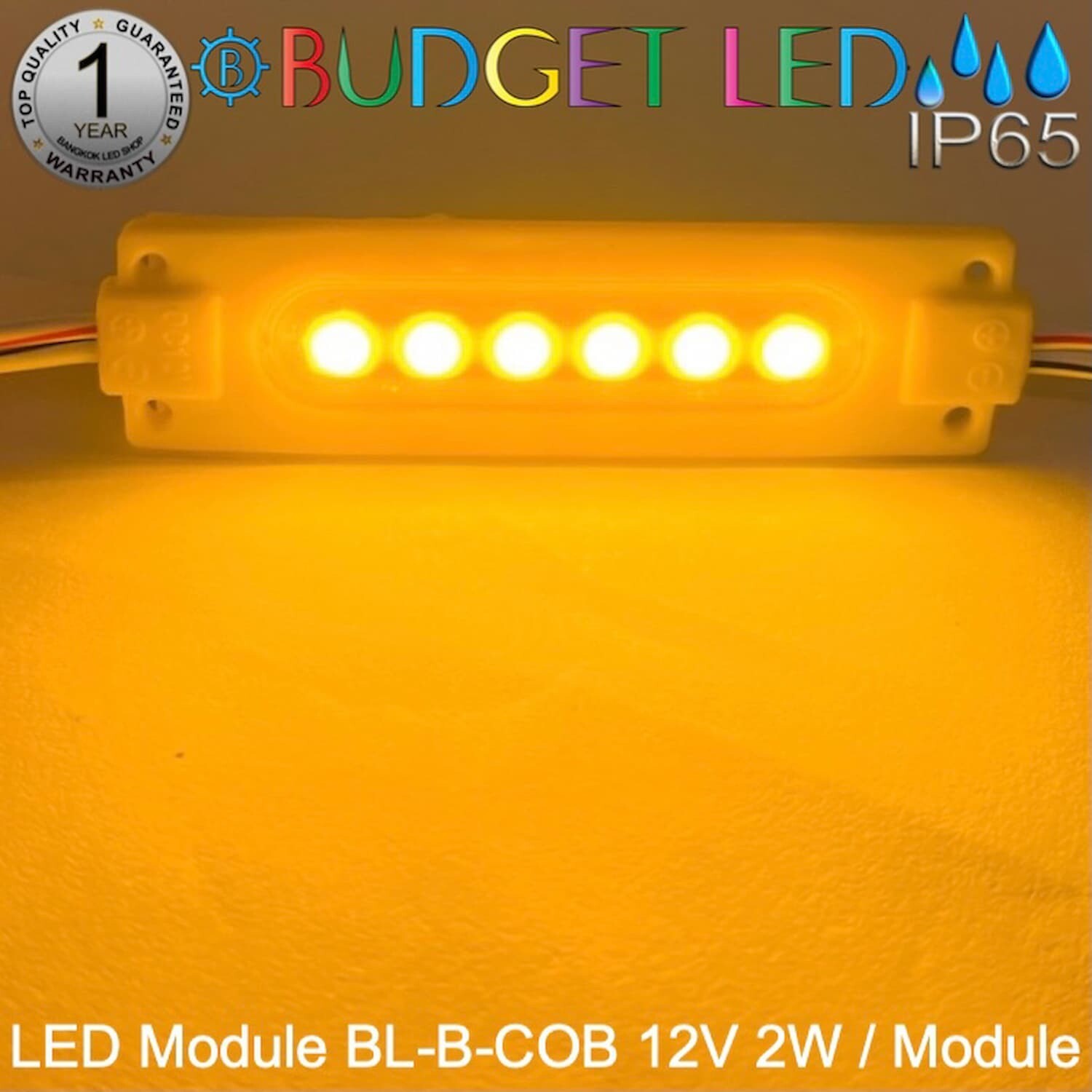 Led Module BL-B-COB 2W 12V Yellow