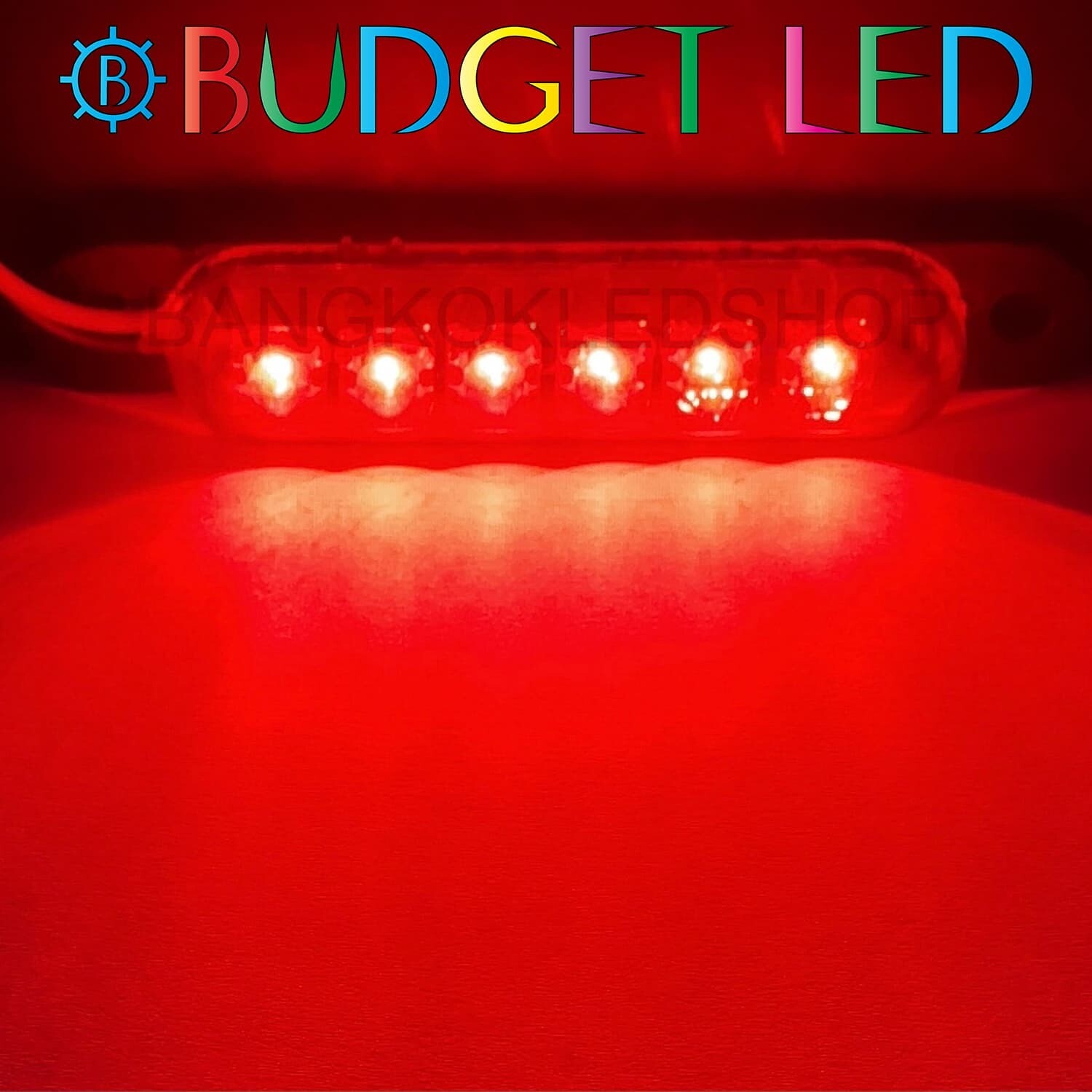LED Capsule High Brightness 12VDC Red