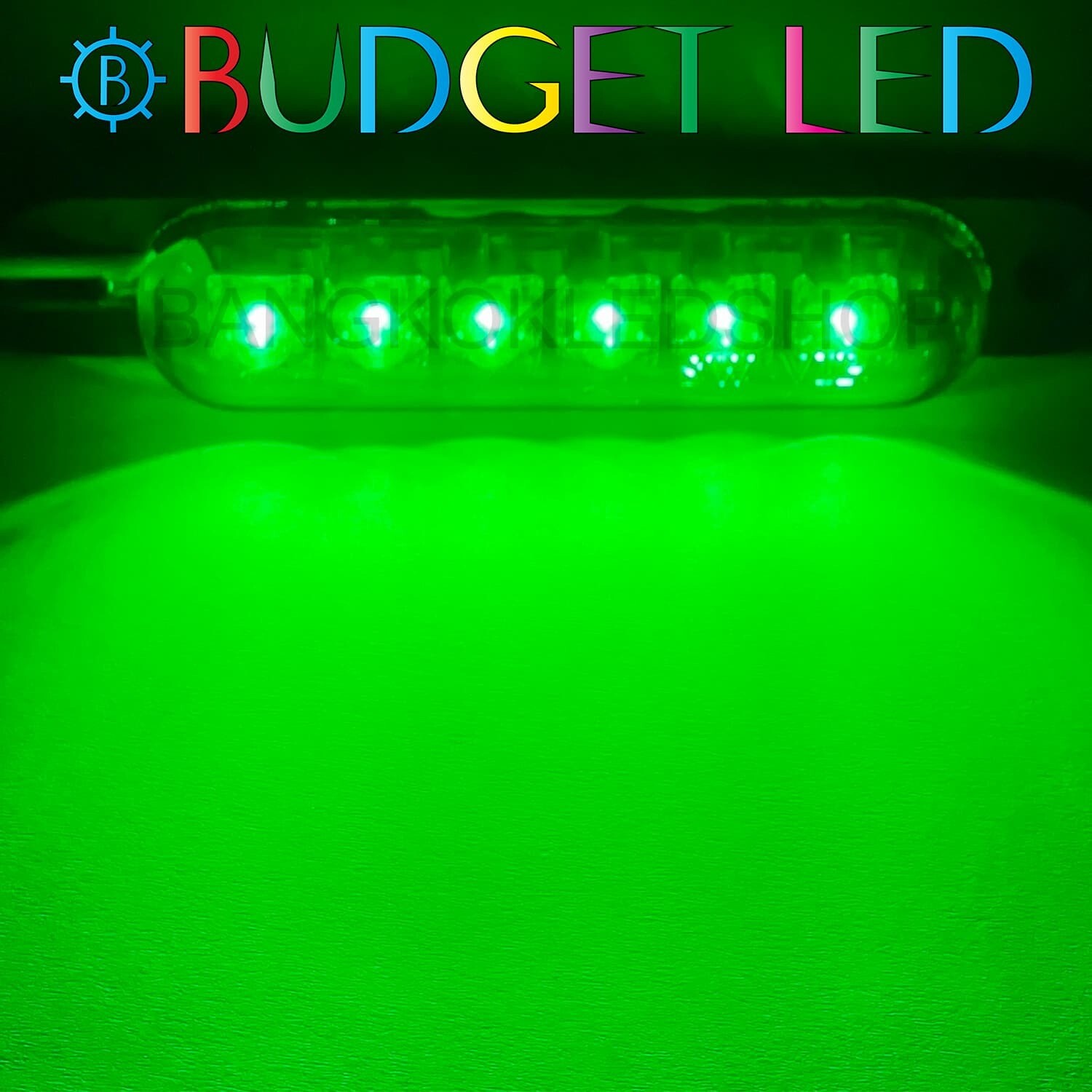 LED Capsule High Brightness 24VDC Green