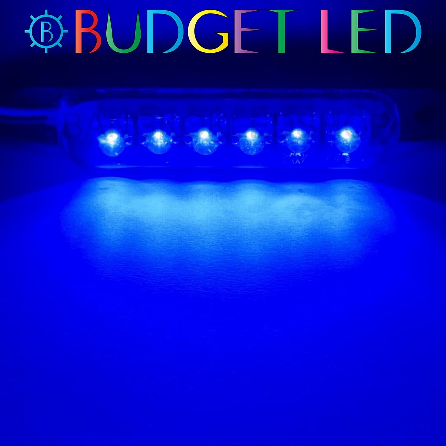 LED Capsule High Brightness 24VDC Blue