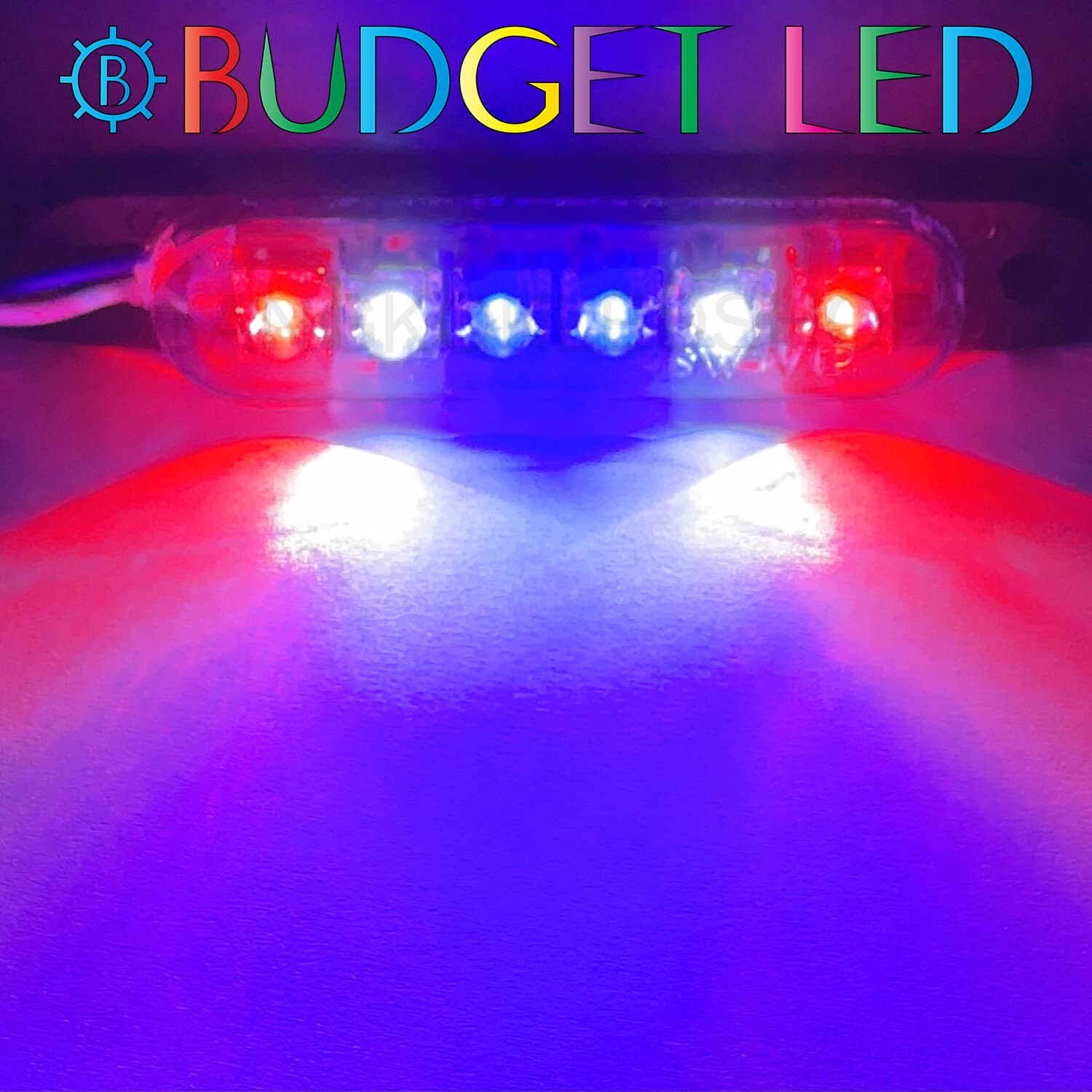 LED Capsule High Brightness 24VDC Thai Flag