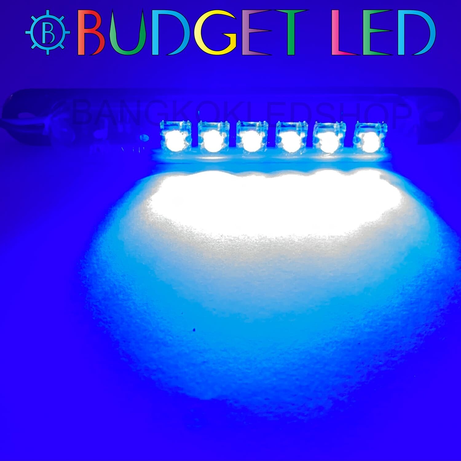 LED Capsule flashing light  12VDC Blue