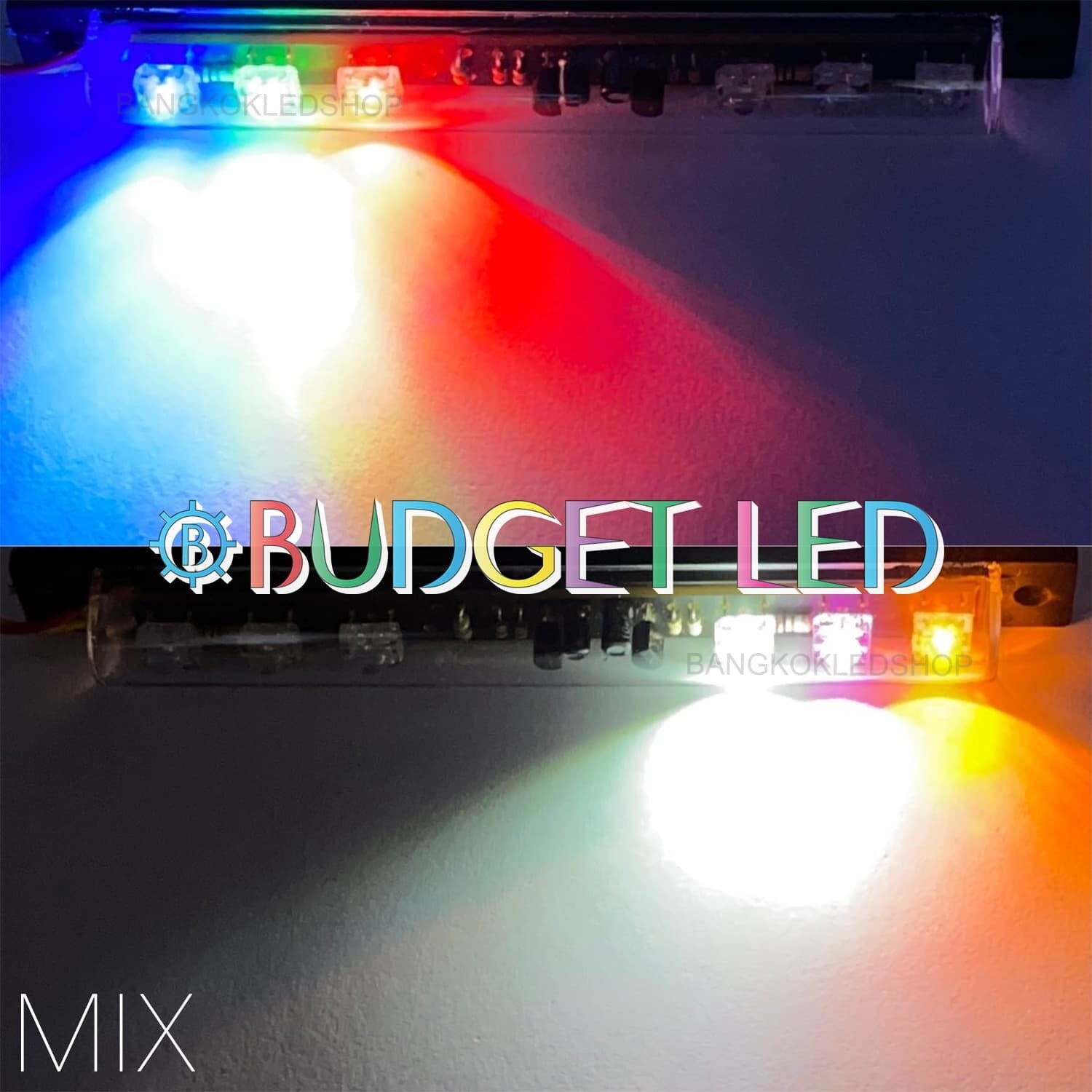 LED black key,Flashing left-right 12V Mix