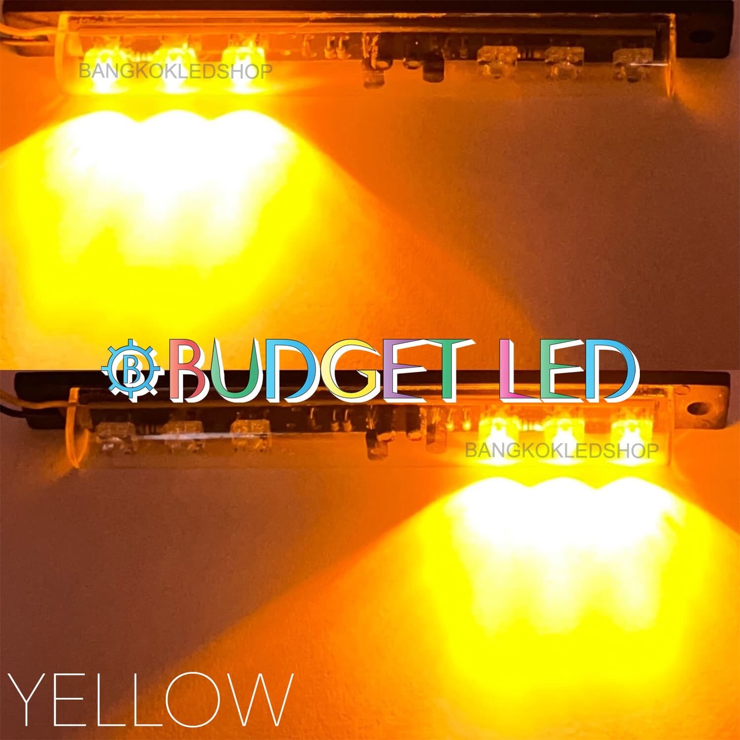 LED black key,Flashing left-right24 V Yellow