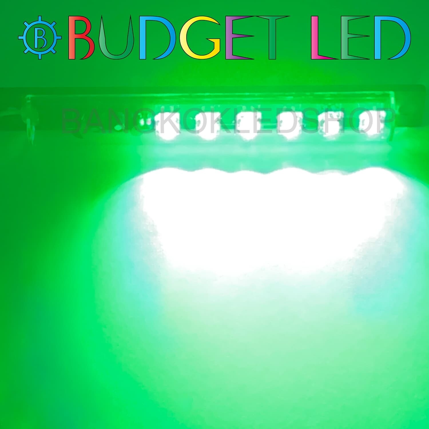 LED black key,Flashing 12V Green