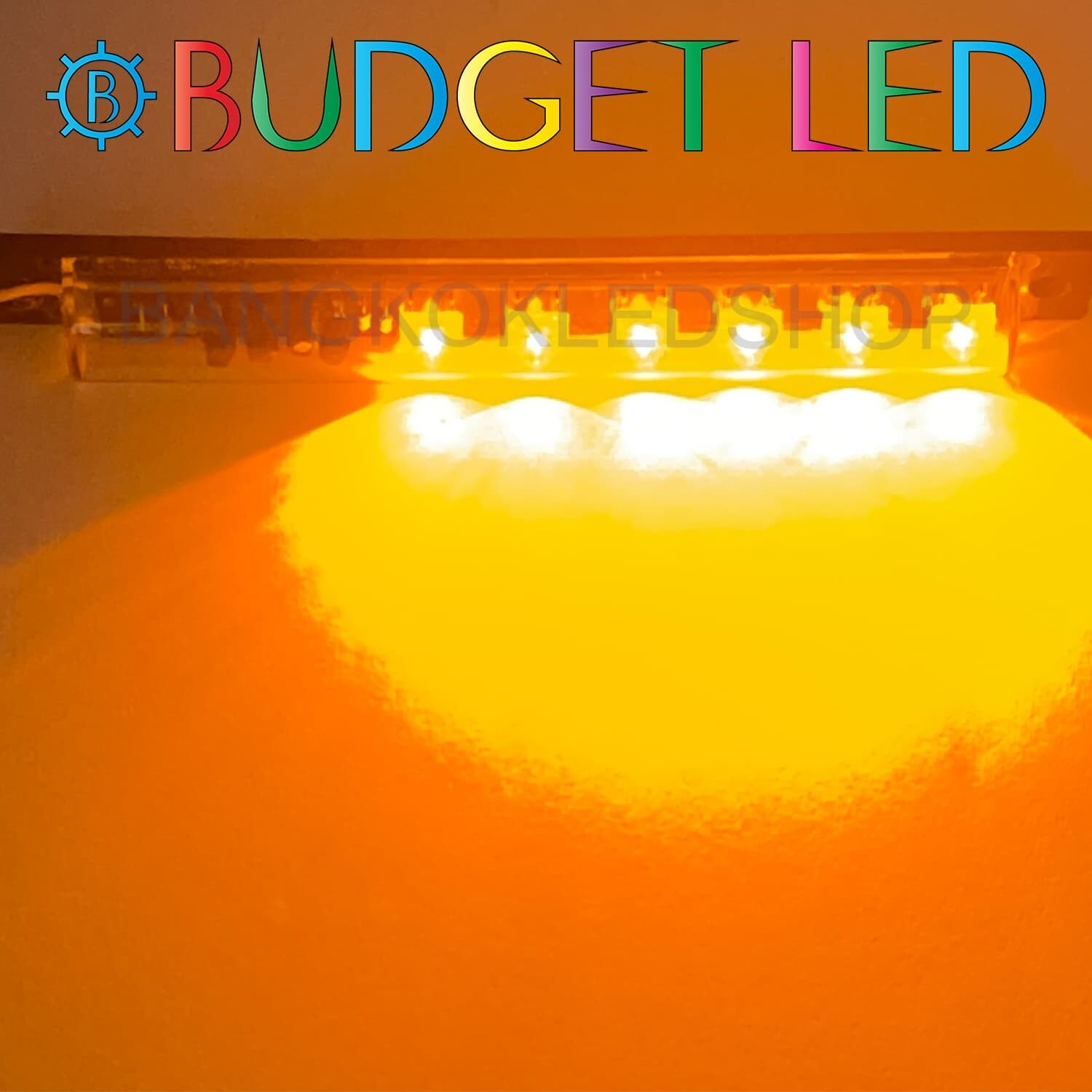 LED black key,Flashing 12V Yellow