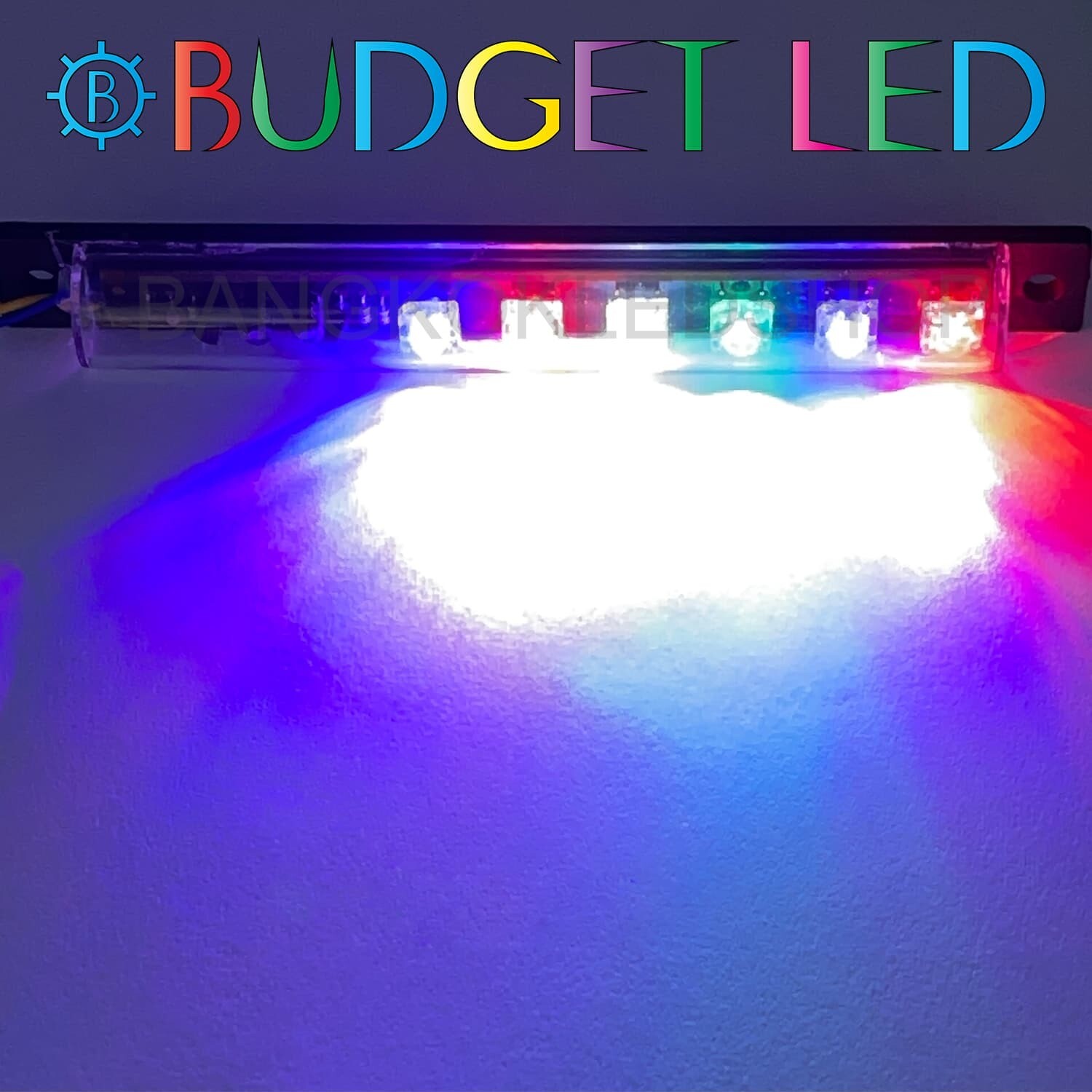 LED black key,Flashing  12V Mix