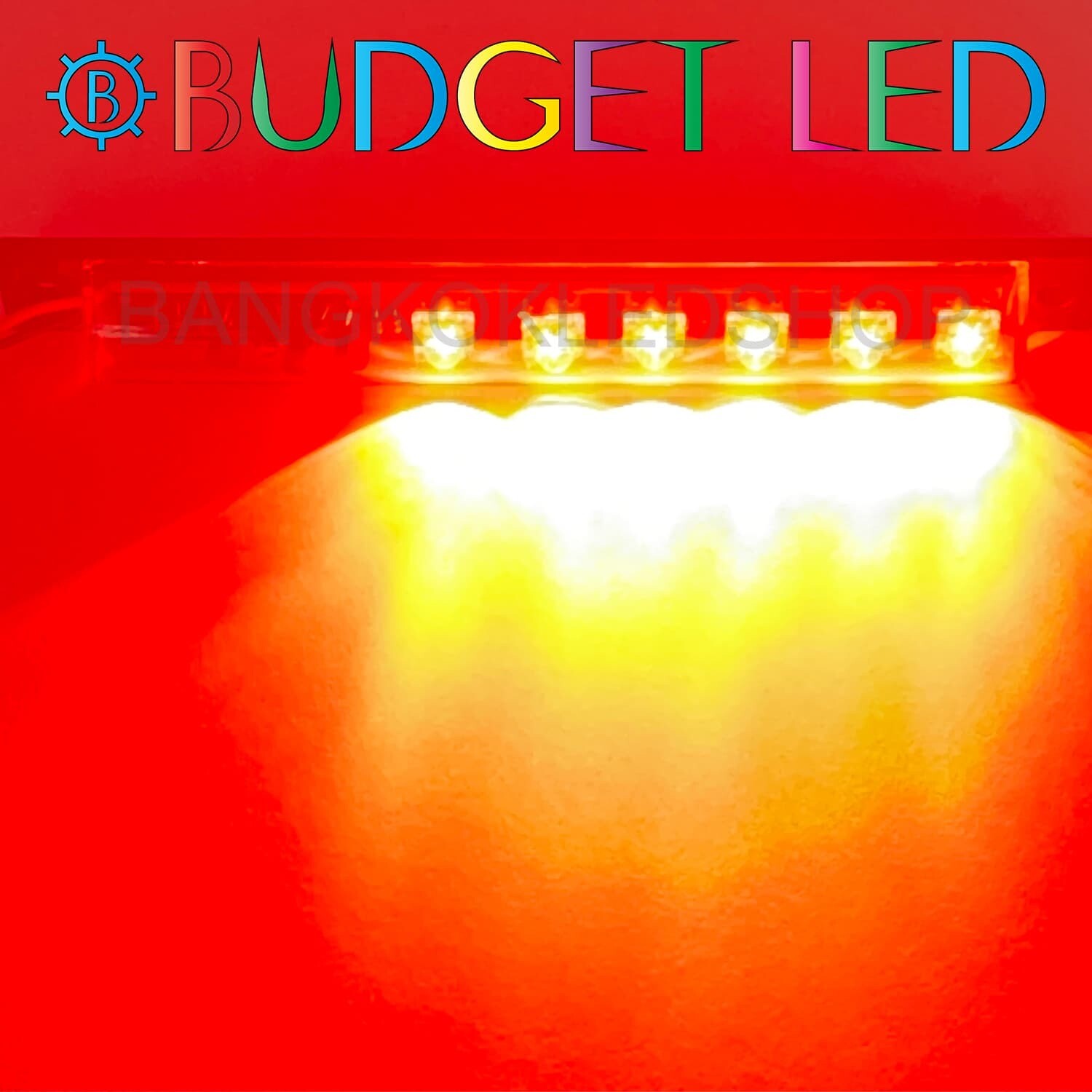 LED black key,Flashing  24V Red