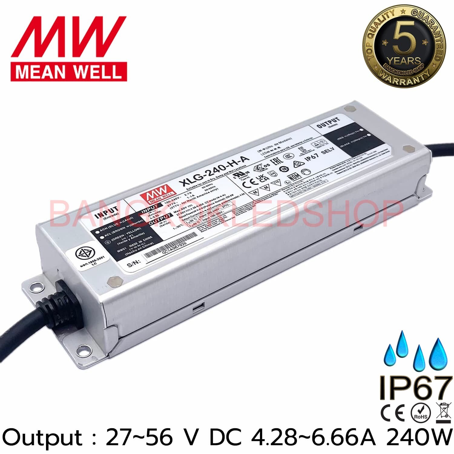 LED DRIVER XLG-240-H-A