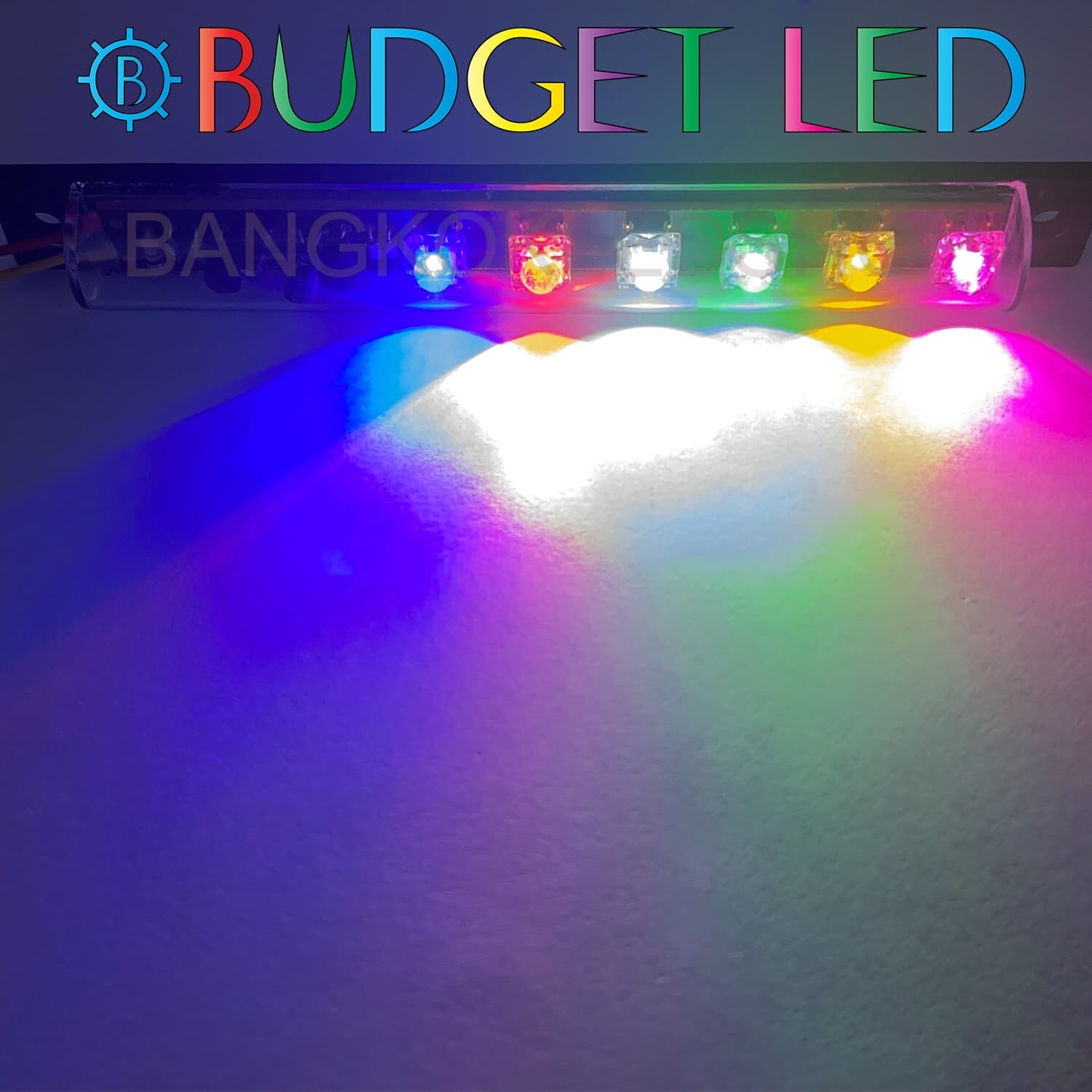 LED black key,Flashing 12V Mix