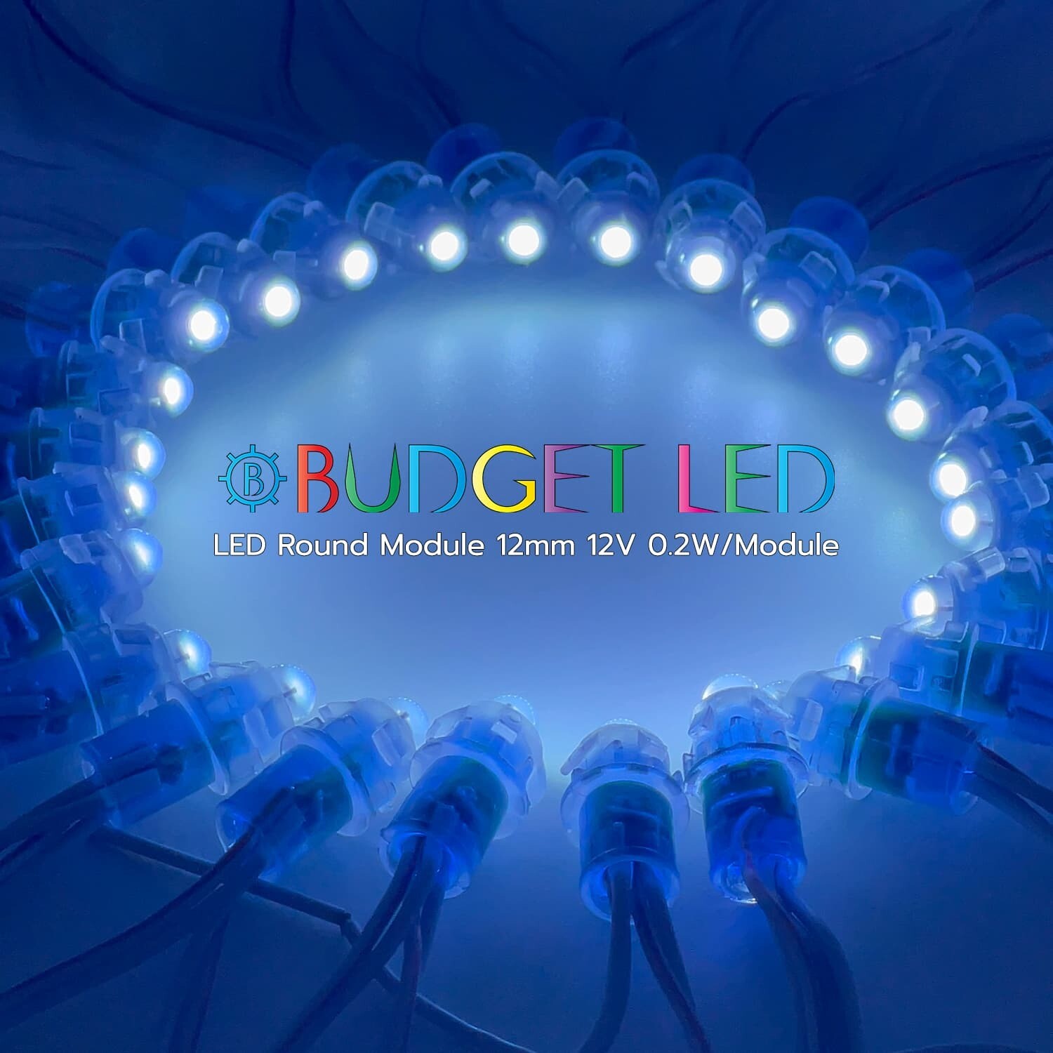 LED Round Module 12V 0.2W 12mm Cold white LED Round Module 12V 0.2W 12mm Cold white