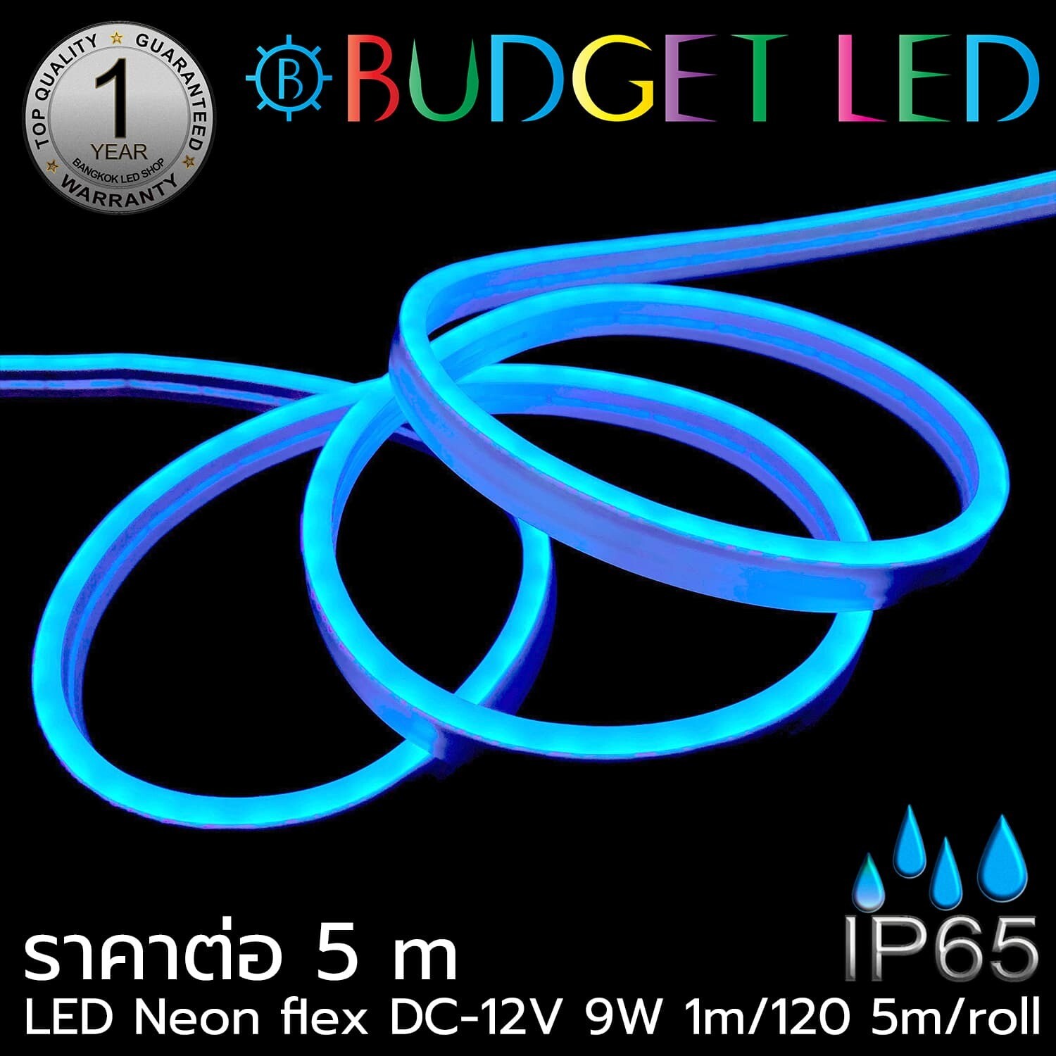 LED Neon flex B 6x12mm 5M 12V Ice-Blue LED Neon flex B 6x12mm 5M 12V Ice-Blue
