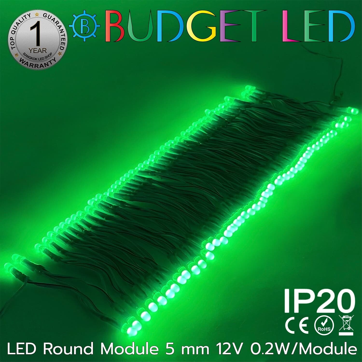 BL-F05-12V-Green 100pcs.