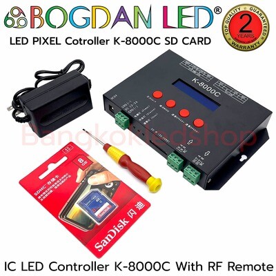 LED PIXEL Controller K-8000C SD CARD