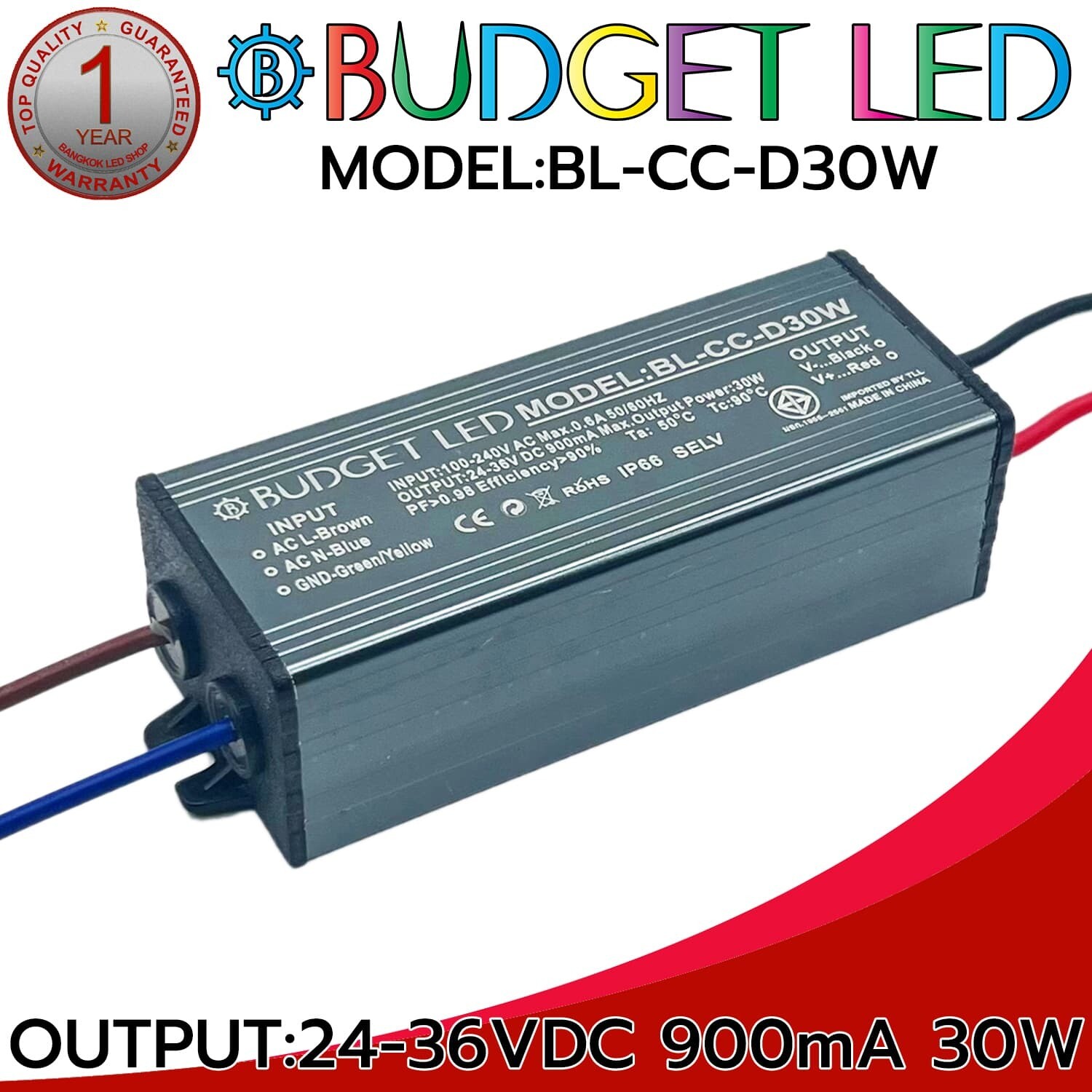 BUDGET LED DRIVER  BL-CC-D30W