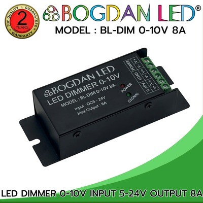 BL-Dimmer LED DC 10 Vdc 8 Amp