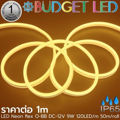 LED Neon Flex-0-BB-8x15mm Warm White 3000K 12V