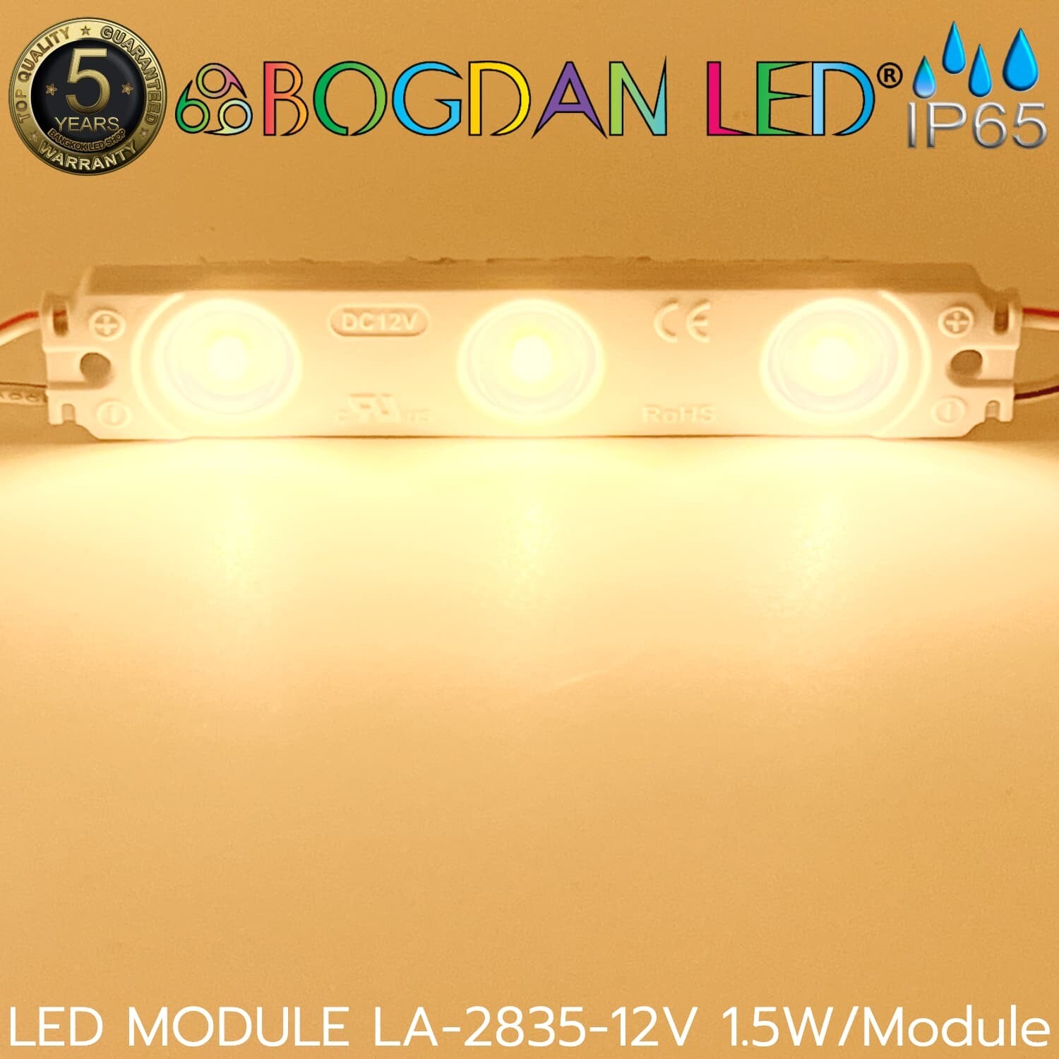 LED Module LA-2835-12VDC 1.5W/Module 3000K