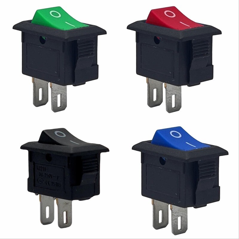 Rocker Switch DDK 2 PIN ON-OFF 250VAC (Click to view products)