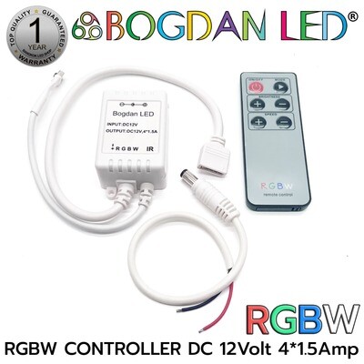RGBW Controller IR-Remote 6Key
