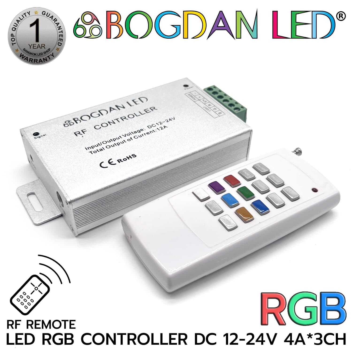 RGB Controller RF-Remote 15Key