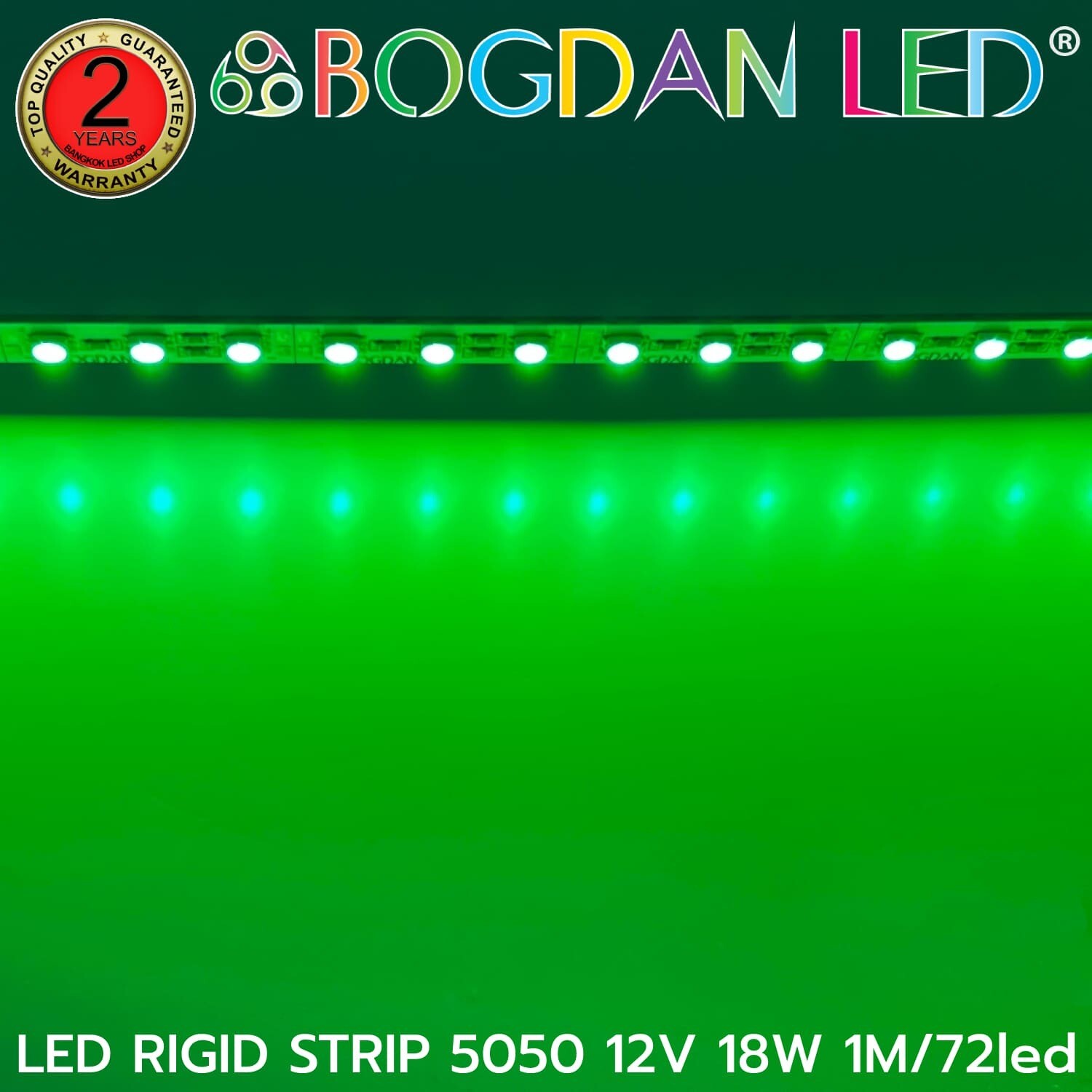LED RIGID STRIP 5050 1M/72LED 12V 18W Green LED RIGID STRIP 5050 1M/72LED 12V 18W Green