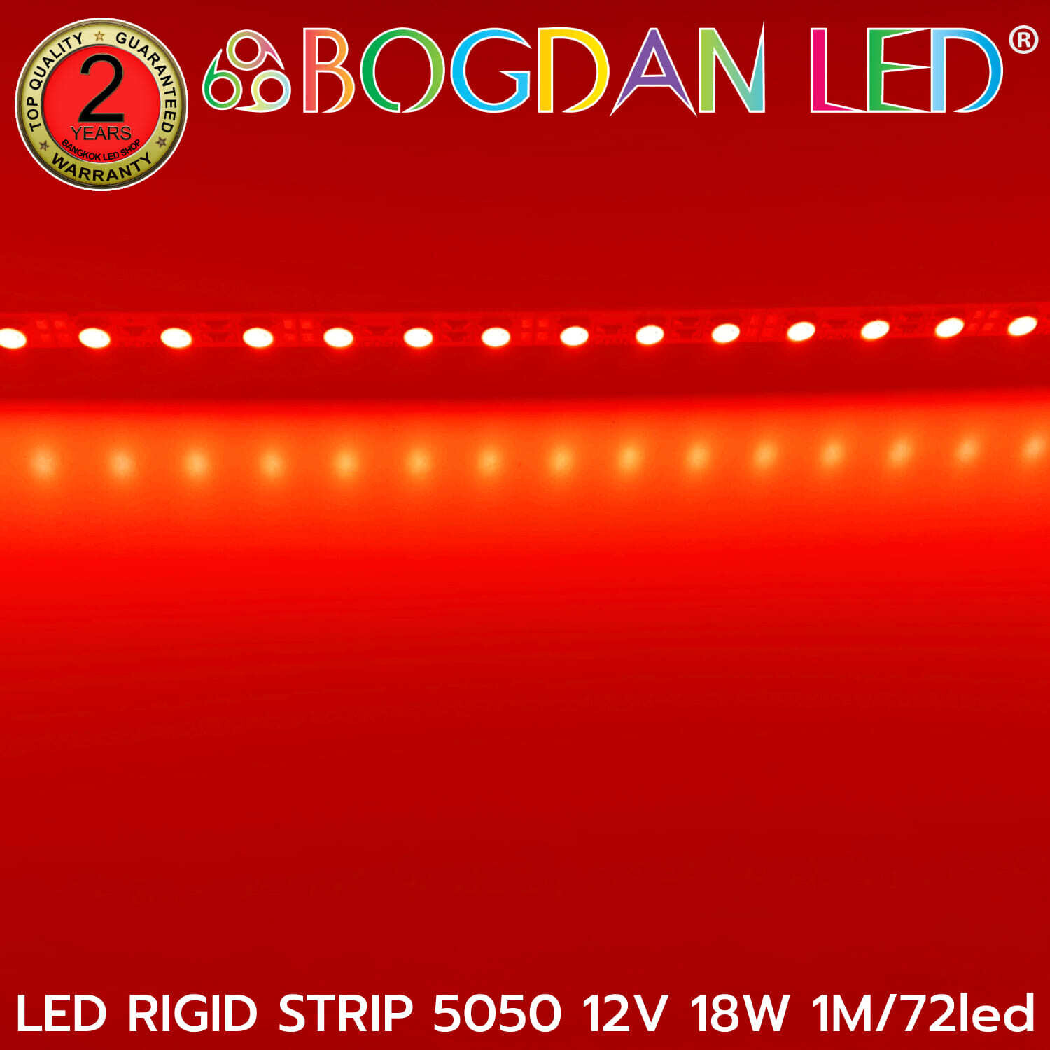 LED RIGID STRIP 5050 1M/72LED 12V 18W Red LED RIGID STRIP 5050 1M/72LED 12V 18W Red