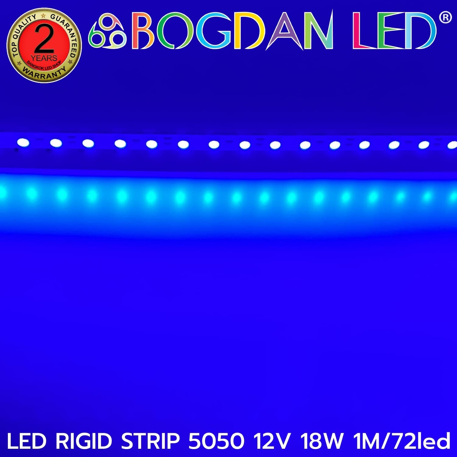 LED RIGID STRIP 5050 1M/72LED 12V 18W Blue LED RIGID STRIP 5050 1M/72LED 12V 18W Blue