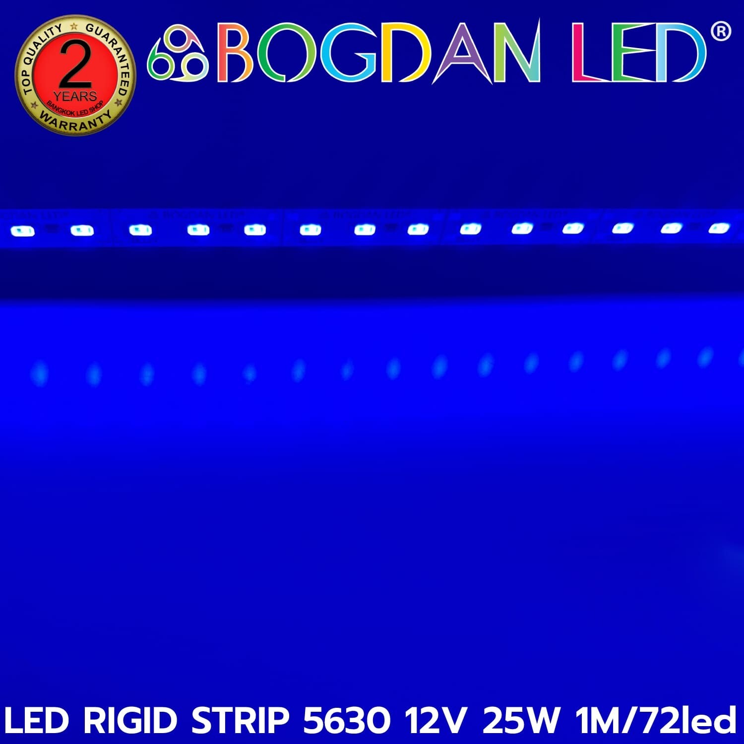 LED RIGID STRIP  A5730 1M/72LED 12V 25W Blue