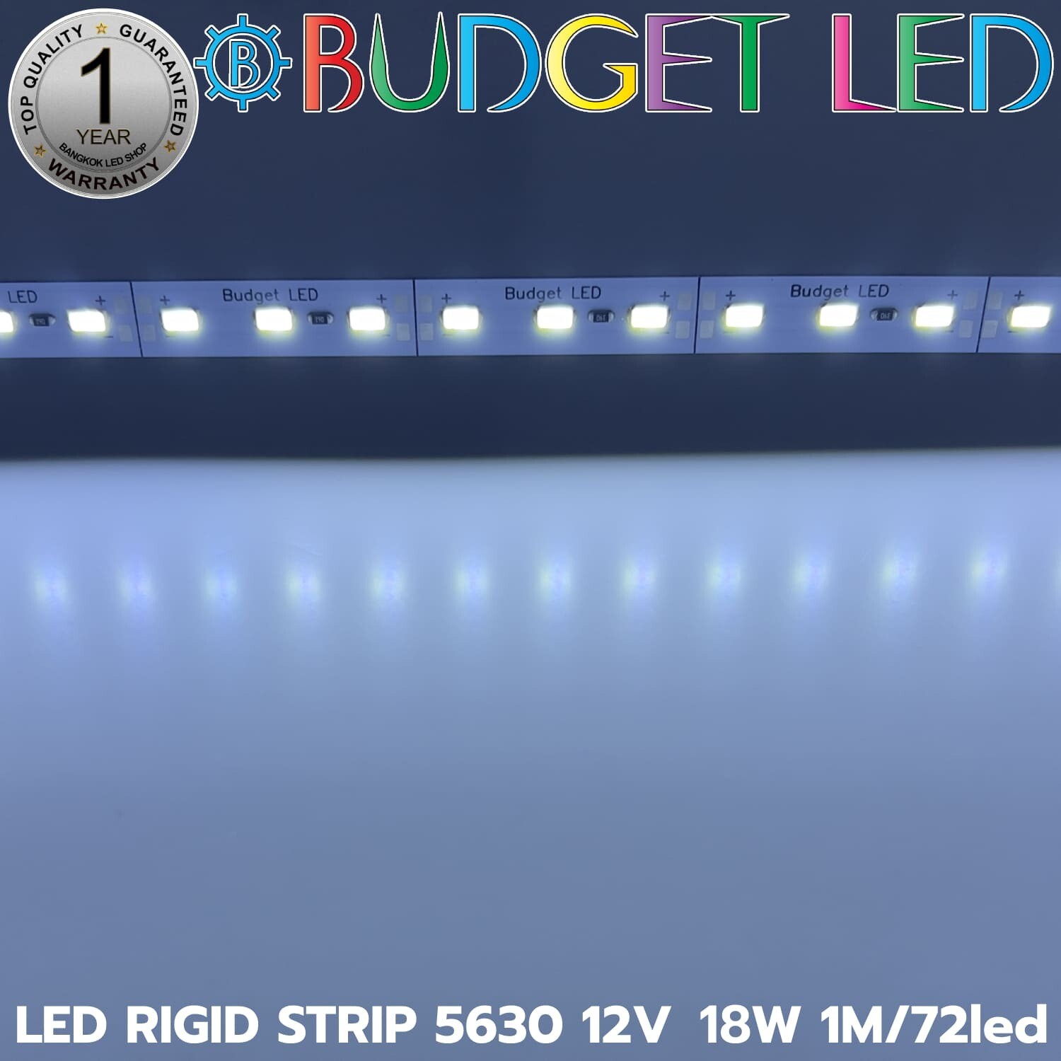 LED RIGID BB5630 1M/72LED 12V 18W White