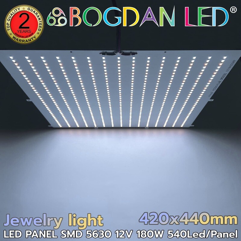 LED PANEL K-AA5630 540LED 180W DC-12V IP20 420x440mm Warm+White