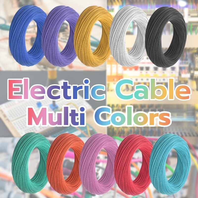 Electric Cable multi colors
