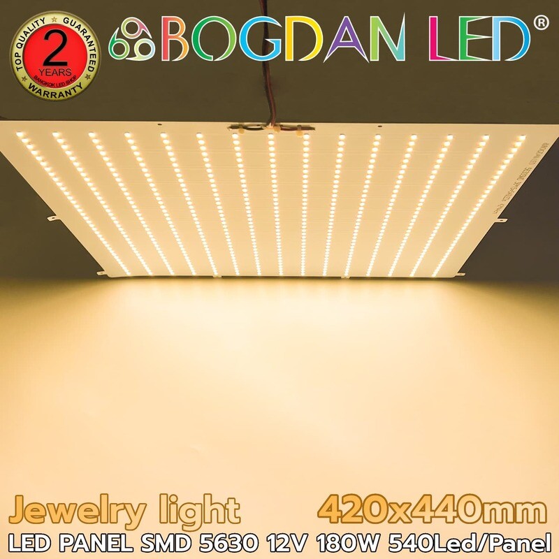 LED PANEL K-AA5630 540LED 180W DC-12V IP20 420x440mm Warm