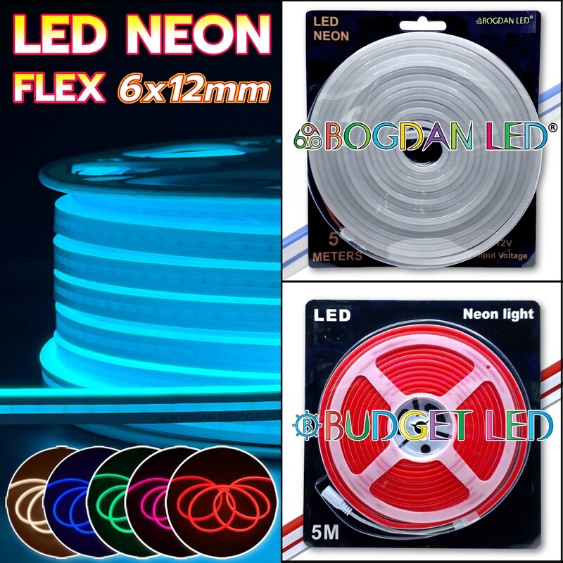 LED Neon Flex 6x12 mm